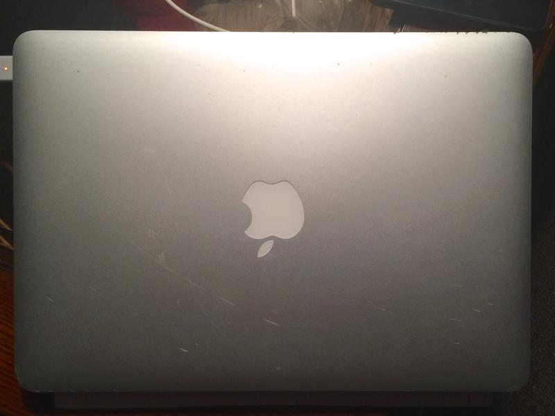 Scarred MacBook Pro